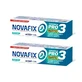 Novafix Pro 3 Свежесть Адгезивный крем для зубных протезов Duplo, 2 x 50 г