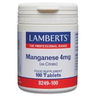 Lamberts Цитрат марганцю 4 мг. 100 капсул