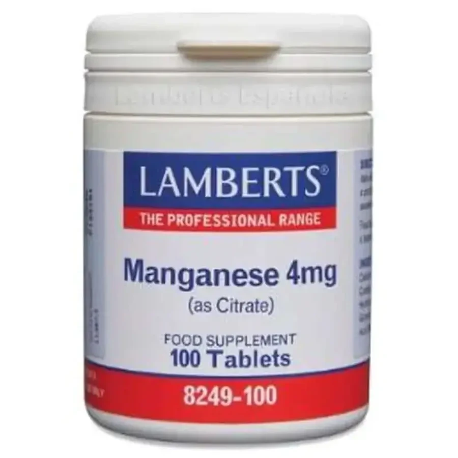 Lamberts Цитрат марганцю 4 мг. 100 капсул: ціни та характеристики