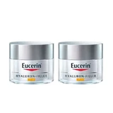 Eucerin Hyaluron Filler Day Double SPF 30, 2х50 мл, денний гіалуроновий філлер, 2х50 мл