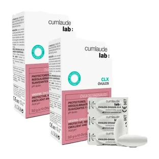 Cumlaude Lab Яйцеклітини CLX зволожуючі та заспокійливі, упаковка 2 х 10 шт.