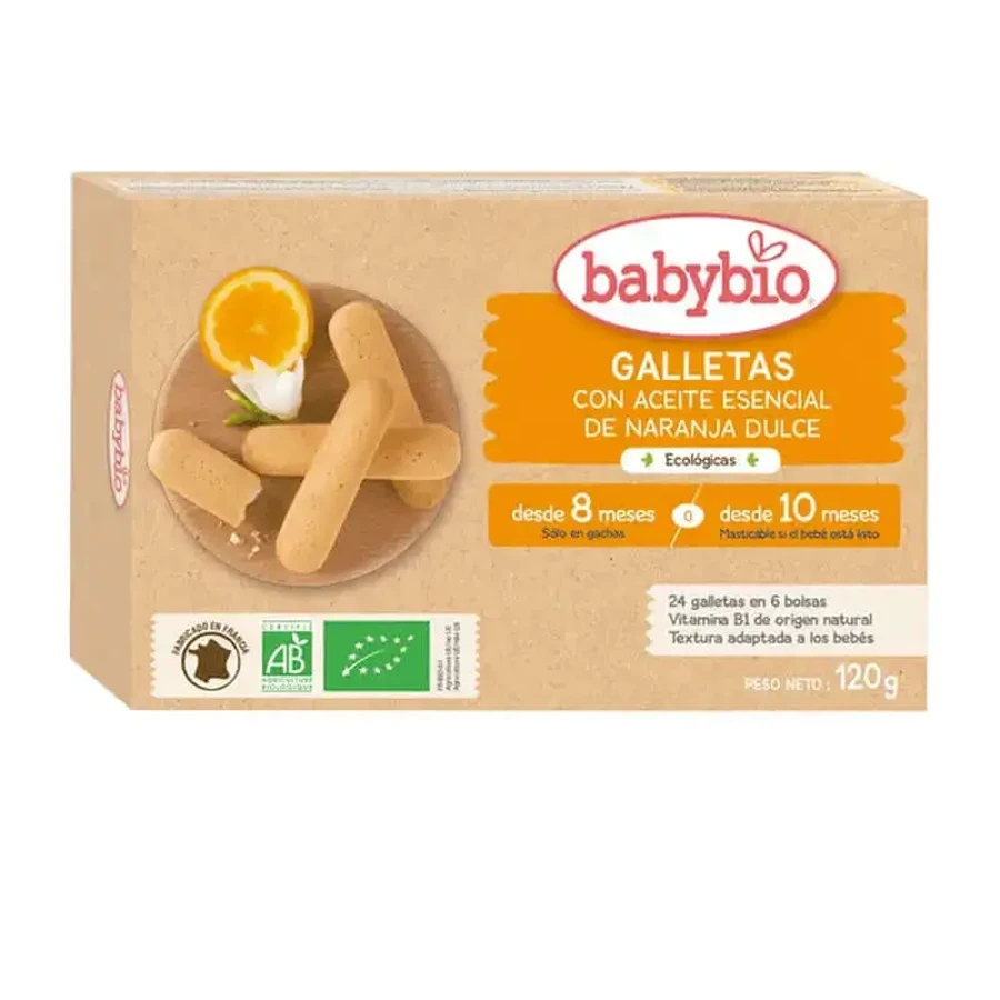 Печиво для прорізування зубів Babybio, 120 г: ціни та характеристики