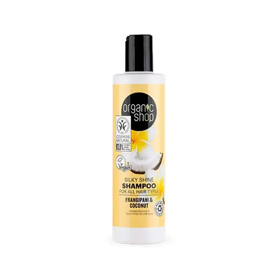 Organic Shop Шампунь для всех типов волос Франчипан и Кокос, 280 мл: цены и характеристики