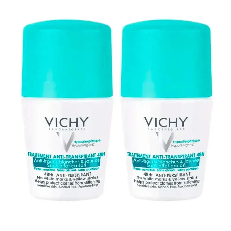 Антиперспірант-дезодорант Vichy Упаковка 2 х 50 мл: ціни та характеристики