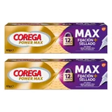 Фіксуючий герметизуючий крем Corega Duplo Maximo, 2 x 40 г