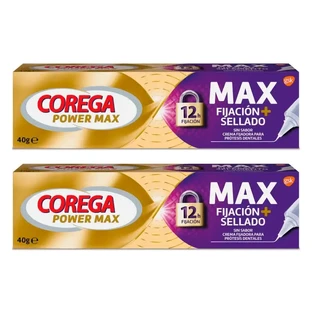 Corega Duplo Maximo Фиксирующий герметизирующий крем, 2 x 40 гр.