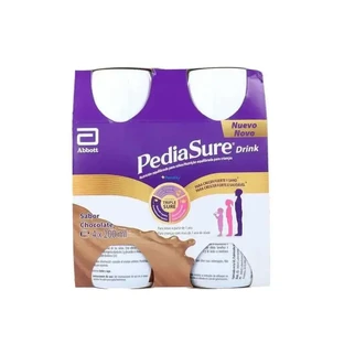 Pediasure Drink Шоколадный напиток детский, 4 бутылочки х 220 мл