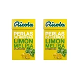 Ricola Лимонные жемчужины без сахара, 2X25 г