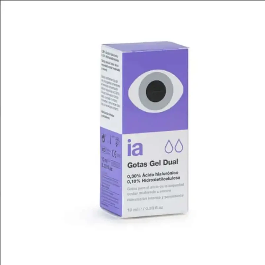Гель для глаз Interapothek Dual 0,30%, 10 мл: цены и характеристики