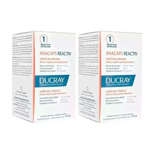 Ducray Anacaps Reactiv, упаковка 2 x 30 капсул