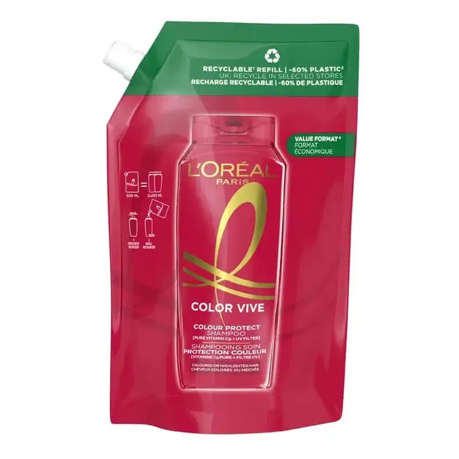 L'Oréal Paris Elvive Colorvive Ecopack 500Ml: цены и характеристики
