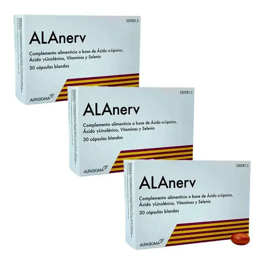 ALAnerv Pack 3 x 30 капсул я: ціни та характеристики