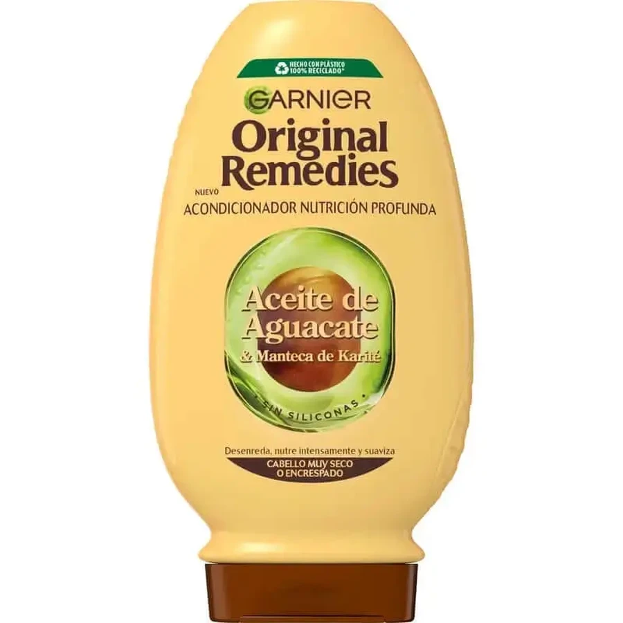 Garnier Original Remedies Кондиционер для вьющихся и непослушных волос с маслом авокадо и маслом ши 250 мл: цены и характеристики