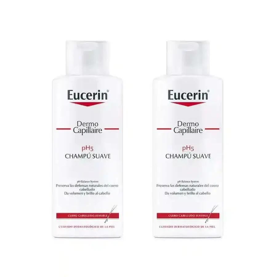 Eucerin Ph5 Gentle Shampoo, 2X250 Ml: цены и характеристики