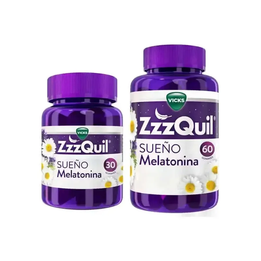 ZzzQuil Natura Melatonin (60+30), 90 жевательных резинок: цены и характеристики