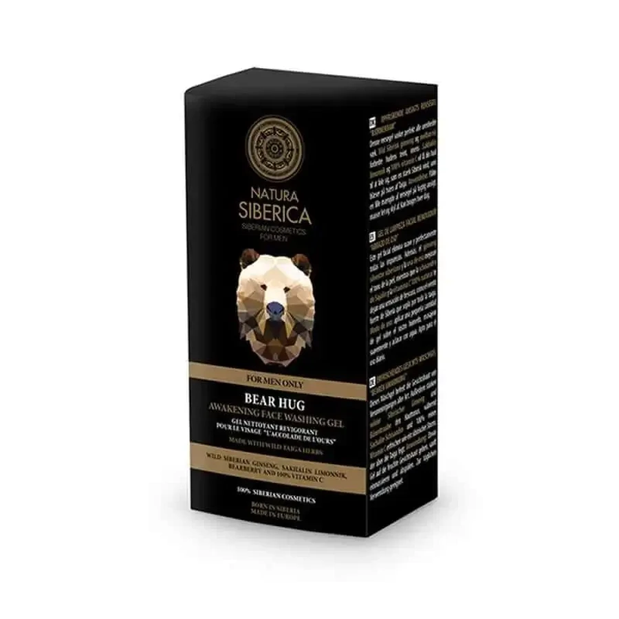 Natura Siberica Ns Men Ns Men Bear Hug Men Гель для вмивання обличчя Na, 150 мл: ціни та характеристики