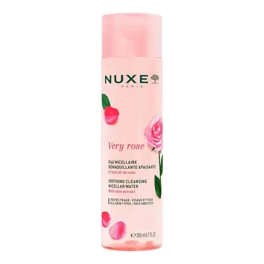 Заспокійлива міцелярна вода Nuxe Very Rose, 200 мл: ціни та характеристики