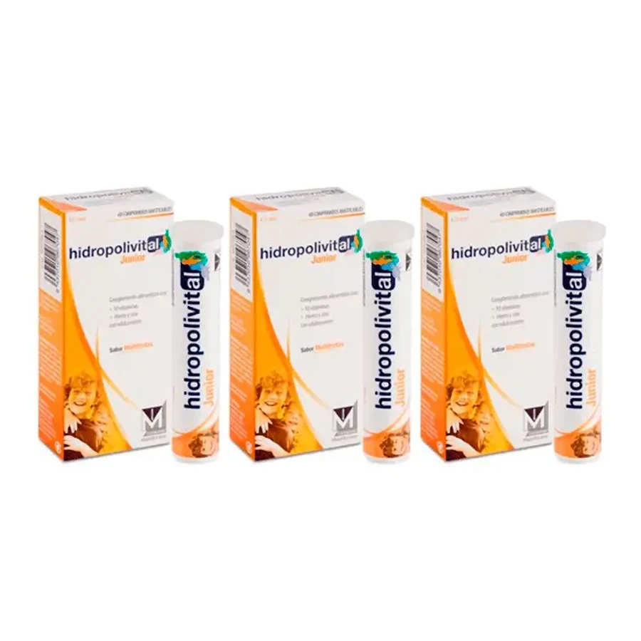 Hidropolivital Junior Triplo Пищевая добавка 3 x 40 жевательных таблеток: цены и характеристики