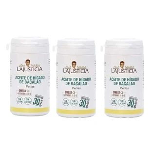 Ana Maria Lajusticia Cod Liver Oil, 3x90 жемчужин