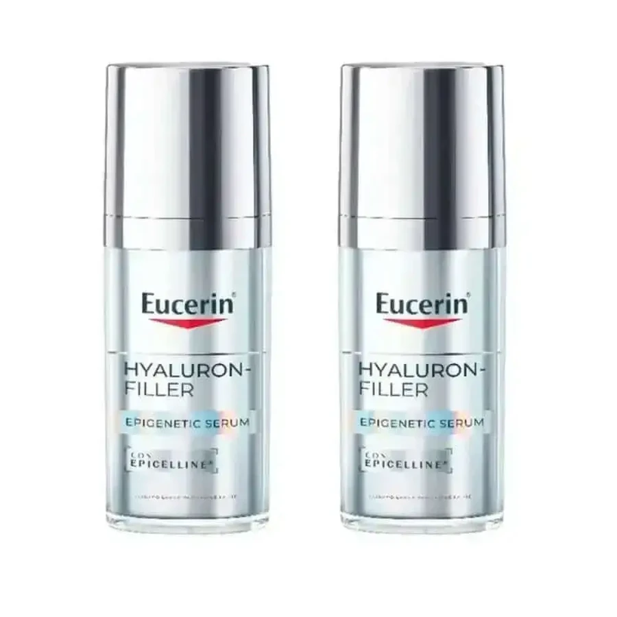 Eucerin Hyaluron-Filler Ser Epigenetic, упаковка 2 x 30 мл: ціни та характеристики