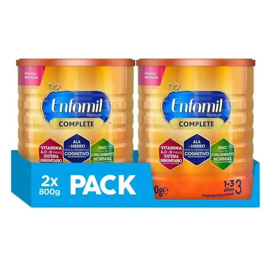 Молоко Enfamil Complete 3 Growing Up, 2 X 800 г: цены и характеристики