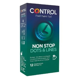 Презервативи Non Stop Dots & Lines Control (12 шт)