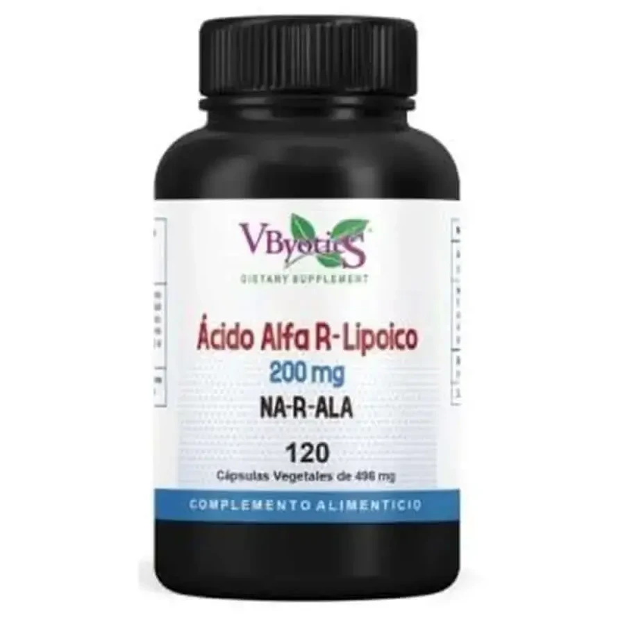 Vbyotics Альфа R-ліпоєва кислота 120 капсул: ціни та характеристики