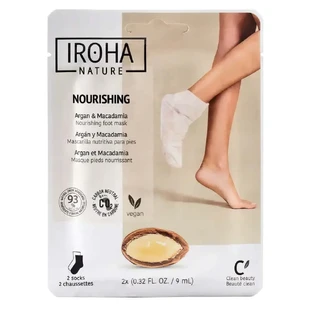 Iroha Nature Питательная маска-носки для тела, 20 мл