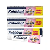 Kukident Triplo Pro Complete Adhesive Cream для зубних протезів, нейтральний 3 x 70 гр