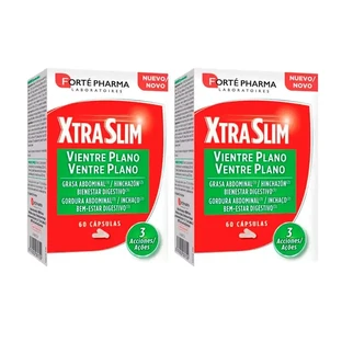 Forté Pharma Duplo Xtraslim Плоский живіт 2 x 60 капсул