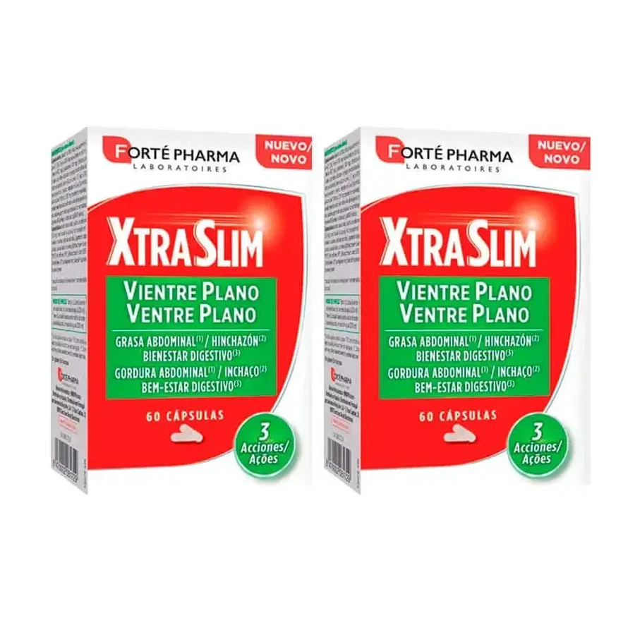 Forté Pharma Duplo Xtraslim Flat Belly 2 x 60 капсул: цены и характеристики