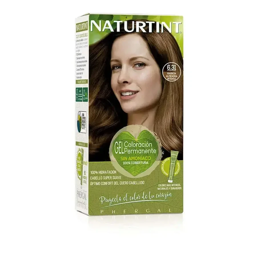 Naturtint Перманентный краситель Перманентный краситель без аммиака Перманентный краситель без аммиака Перманентный краситель без аммиака Краситель 6.31 - Насыщенный миндально-коричневый: цены и характеристики