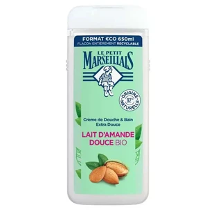 Le Petit Marseillais Органический гель для душа с молочком сладкого миндаля, экстра нежный, 650 мл