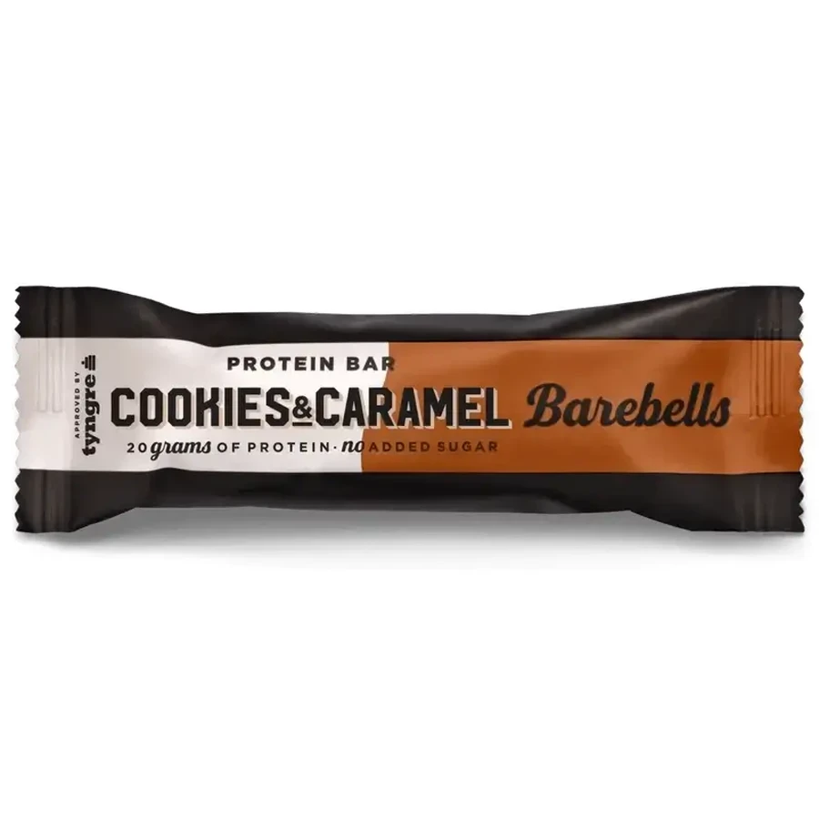 Батончики Barebells Cookies & Caramel Bars, 55 грамм: цены и характеристики