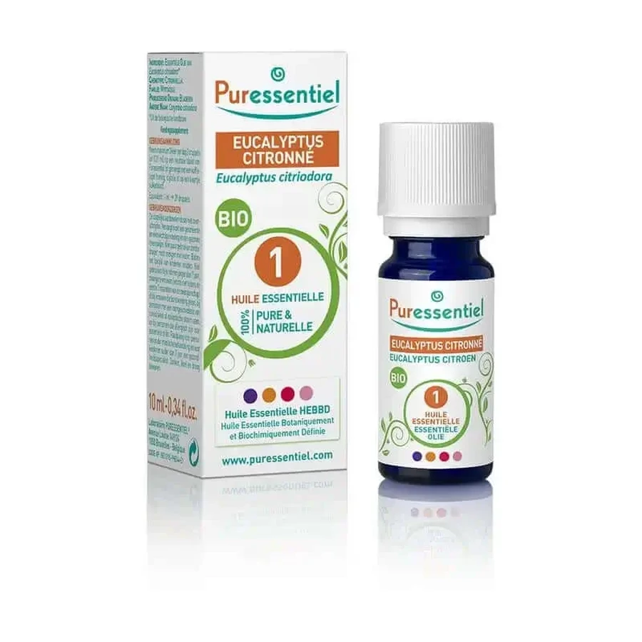 Ефірна олія лимонного евкаліпта Puressentiel Organic, 10 мл: ціни та характеристики