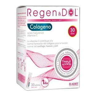 Eladiet Regen & amp; Dol Amp Collagen со вкусом лимона, 30 пакетиков