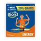 Bion3 Energy полівітамінні таблетки з пробіотиками, 120 таблеток
