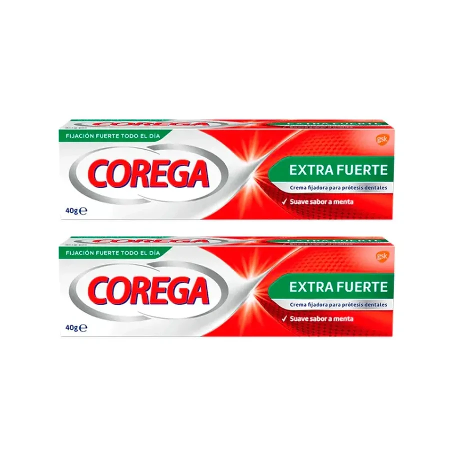 Крем Corega Duplo Super Ultra Cream Extra Strong, 2 x 40 г: ціни та характеристики