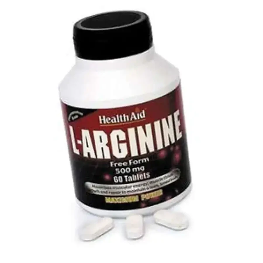 Health Aid L-Arginine 500Mg. 60Comp: цены и характеристики