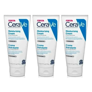 CeraVe Увлажняющий крем, упаковка 3 x 177 мл