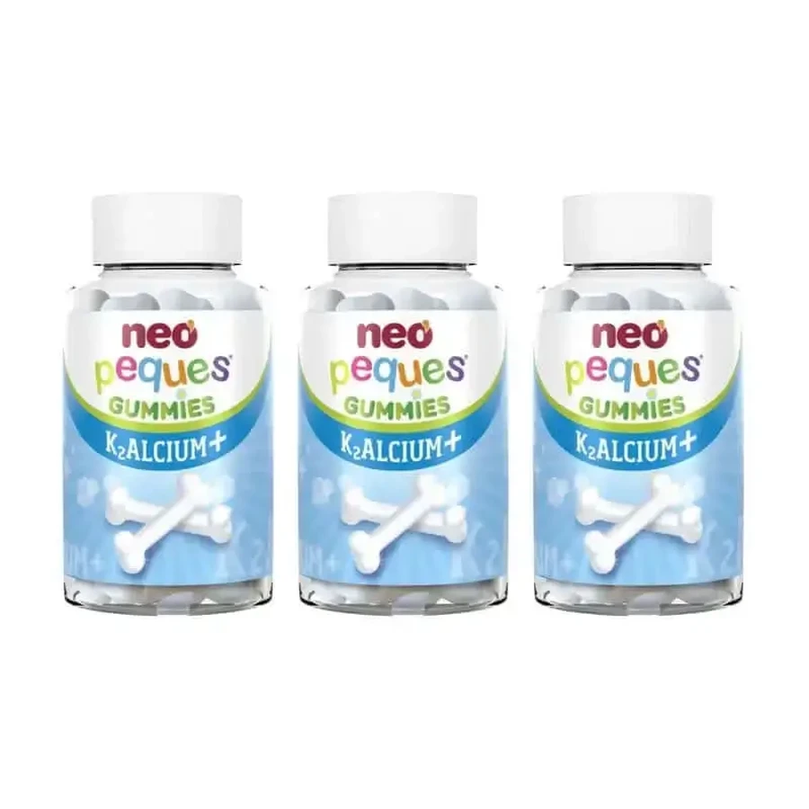 Neo Peques Gummies Gummies з кальцієм в упаковці 3 x 30 жуйок: ціни та характеристики