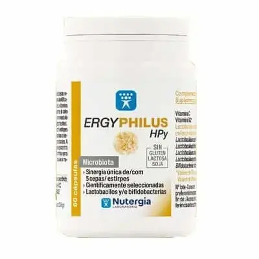 Nutergia Ergyphilus Hpy, 60 капсул: цены и характеристики