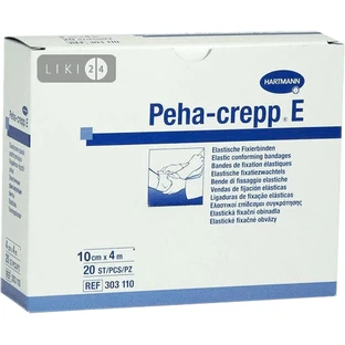 Бинт еластичний фіксуючий peha-crepp 10 см х 4 м