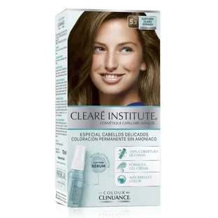 Перманентна безаміачна фарба Clearé Color Institute Clinuance 5.3 Світло-золотисто-коричнева