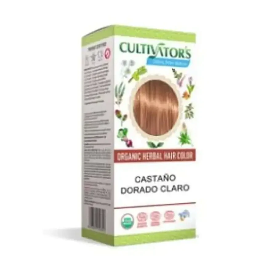 Органический краситель Growers Light Golden Brown 100Gr. Ecocert: цены и характеристики