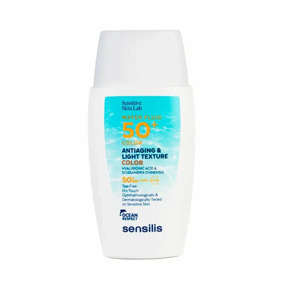 Sensilis Антивіковий сонцезахисний крем для обличчя з легкою текстурою Color Color SPF 50+ 40 мл: ціни та характеристики