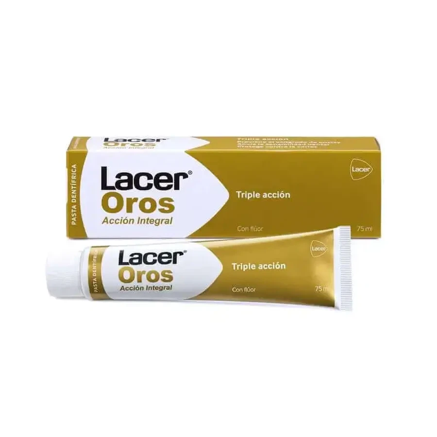 Зубна паста Lacer Oros 75 мл: ціни та характеристики