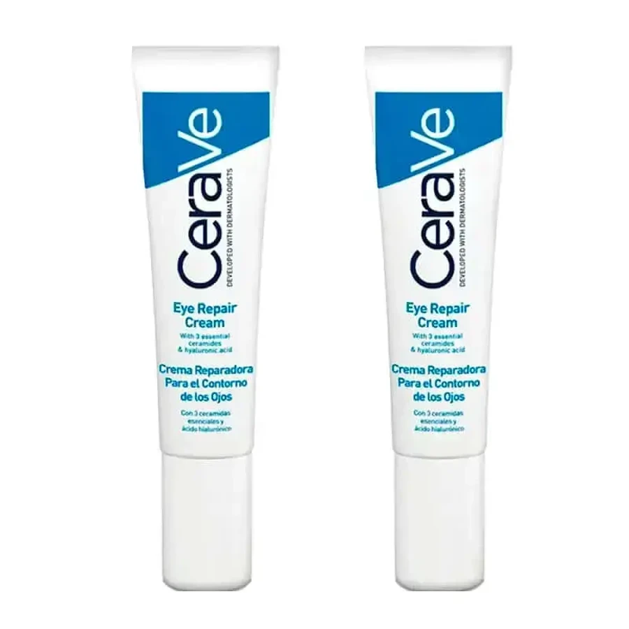 CeraVe Duplo Восстанавливающий крем для контура глаз, 2X14 мл: цены и характеристики