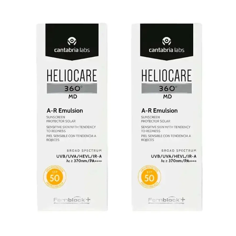 Heliocare 360º Md A-R Emulsion, 2 X 50 Ml: цены и характеристики