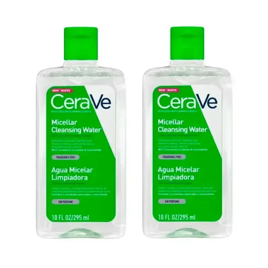 Міцелярна очищувальна вода CeraVe, упаковка 2 х 295 мл: ціни та характеристики